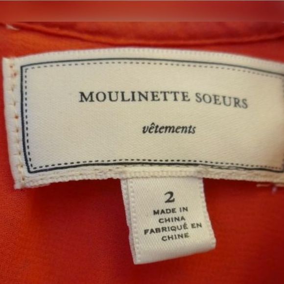 ANTHROPOLOGIE Moulinette Soeurs Peplum Blo… - Picture 12 of 14